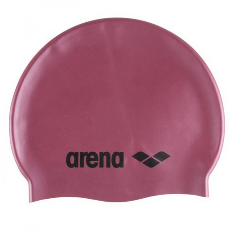 Шапка для плавания CLASSIC SILICONE Arena 91662-108 красный, черный, OSFM