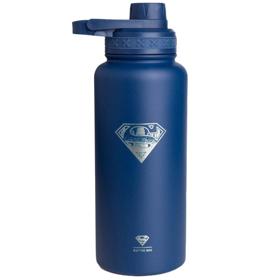 Пляшка для води з подвійною вакуумною ізоляцією Bohtal Insulated Bottle SmartShake 11292501, 960 мл, Blue