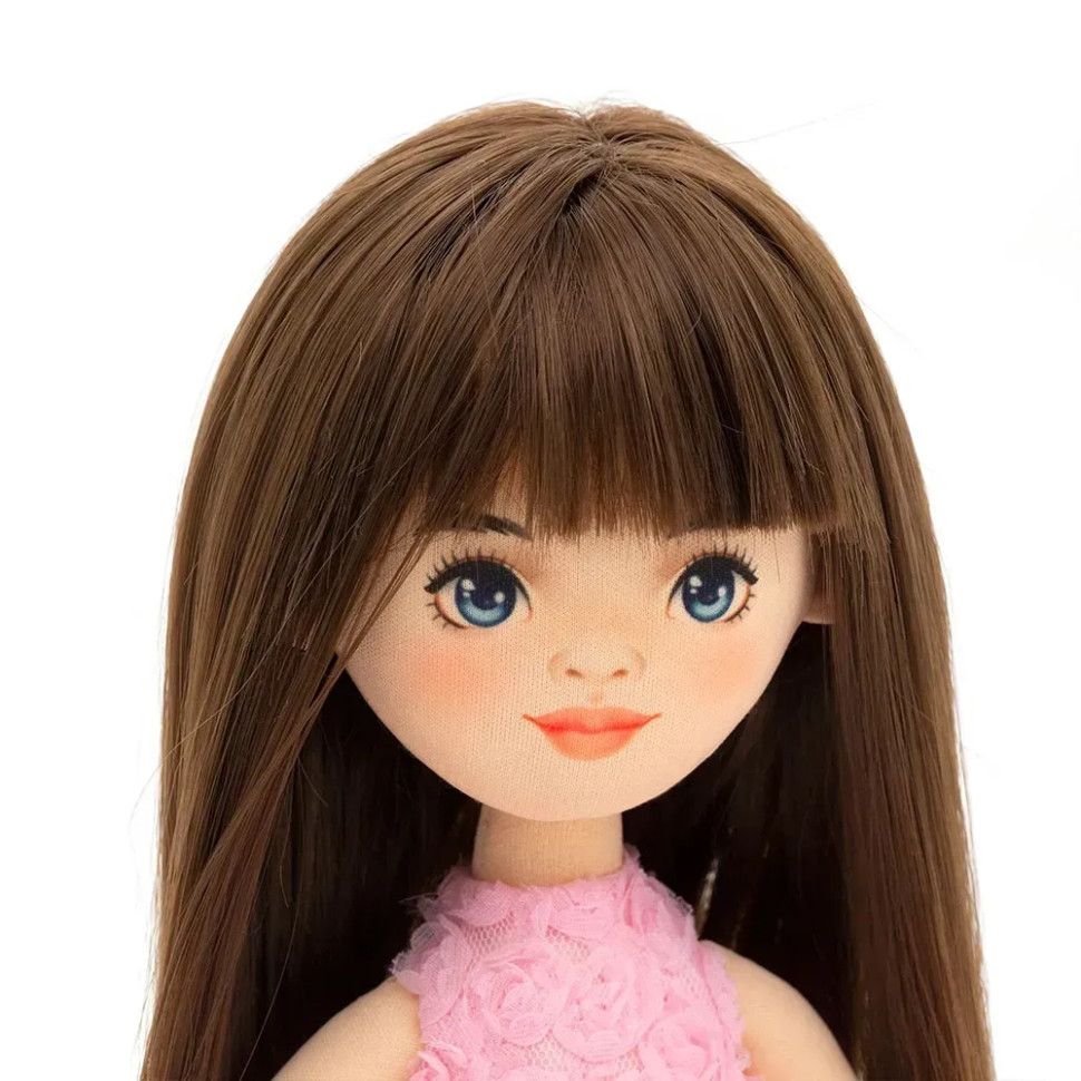 Детская мягкая кукла Софи ORANGE Sweet Sisters SS03-03 в розовом платье