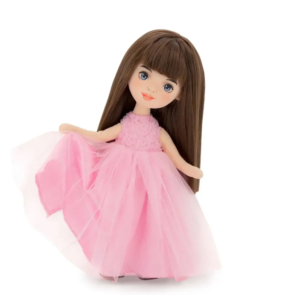 Детская мягкая кукла Софи ORANGE Sweet Sisters SS03-03 в розовом платье