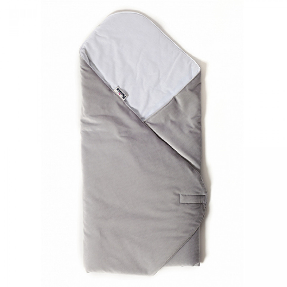 Конверт-плед детский Velvet Twins 9015-TW-10 grey, серый