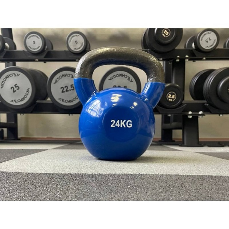 Гиря чугунная с виниловым покрытием FF51F1A-24kg Generation Fitness 522880FS 24 кг