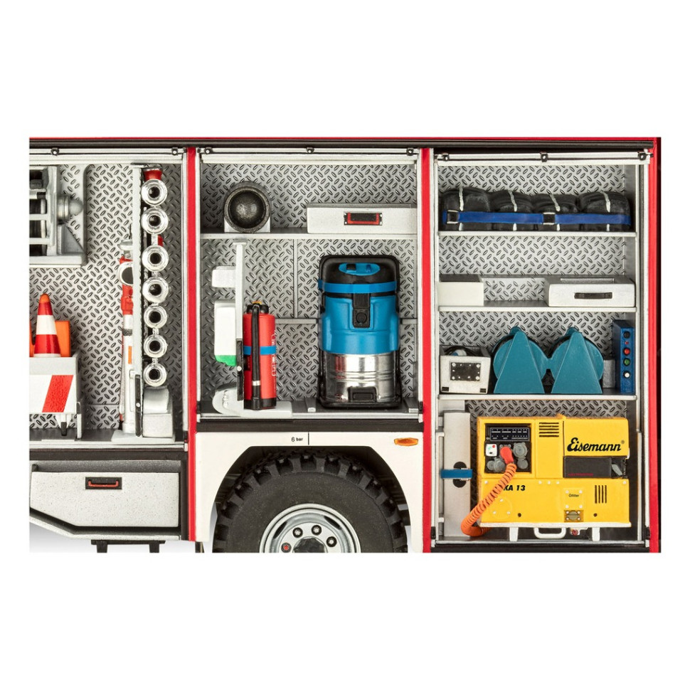 Сборная модель-копия Пожарная машина цистерна TLF 16/25 Revell RVL-07586 уровень 5, 1:24