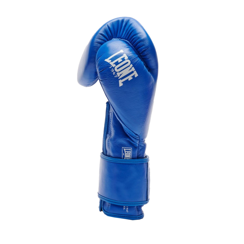 Боксерские перчатки GN111 THE GREATEST Leone GN111_Blue_14oz 14 унций (бинты в комплекте)