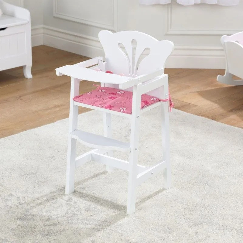 Стульчик для кормления куклы KidKraft Lil Doll 61101 с подушечкой