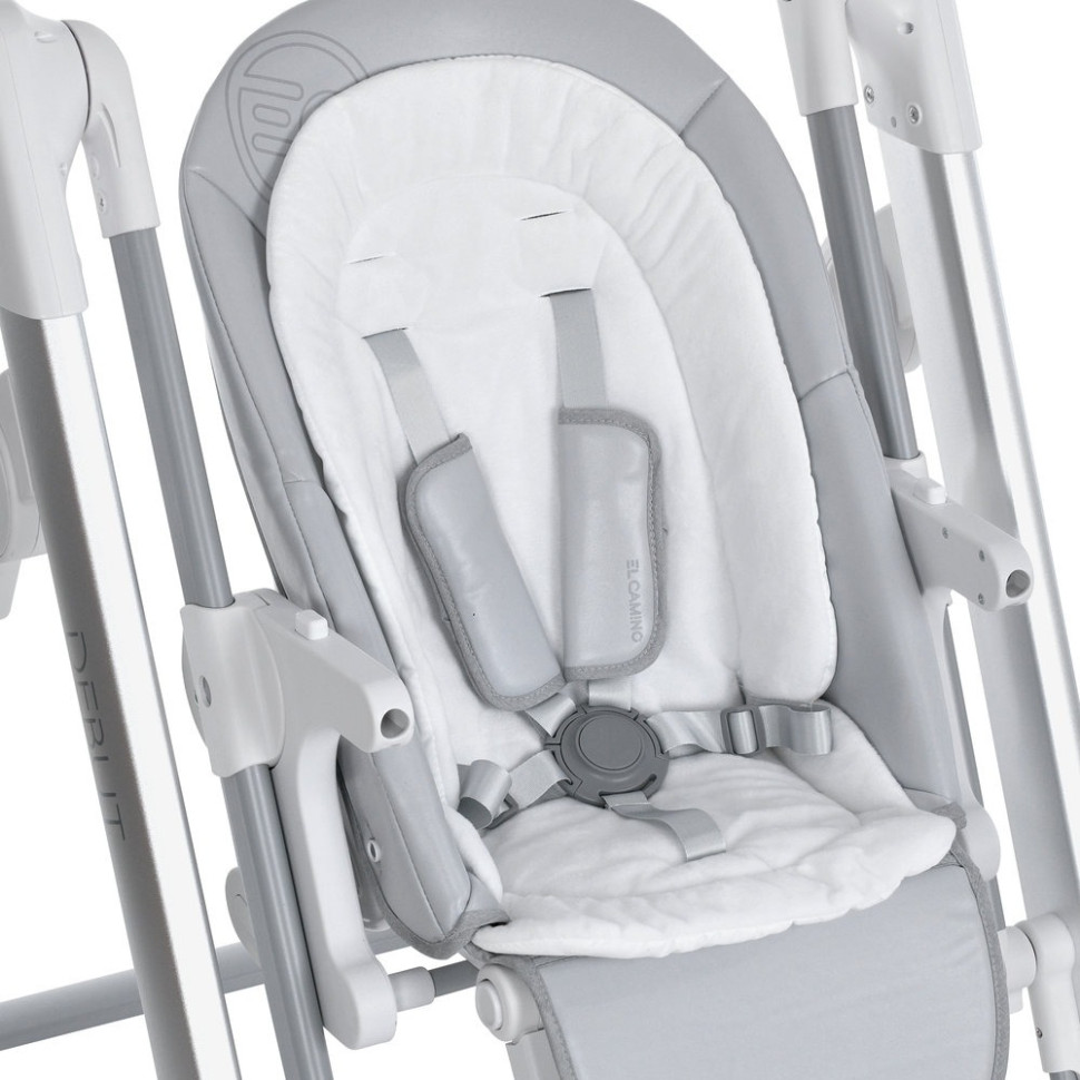 Стільчик для годування DEBUT El Camino ME 1102 Gentle Gray