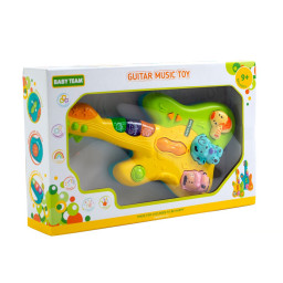 Дитяча музична іграшка "Гітара" Baby Team 8644_гітара_жовта