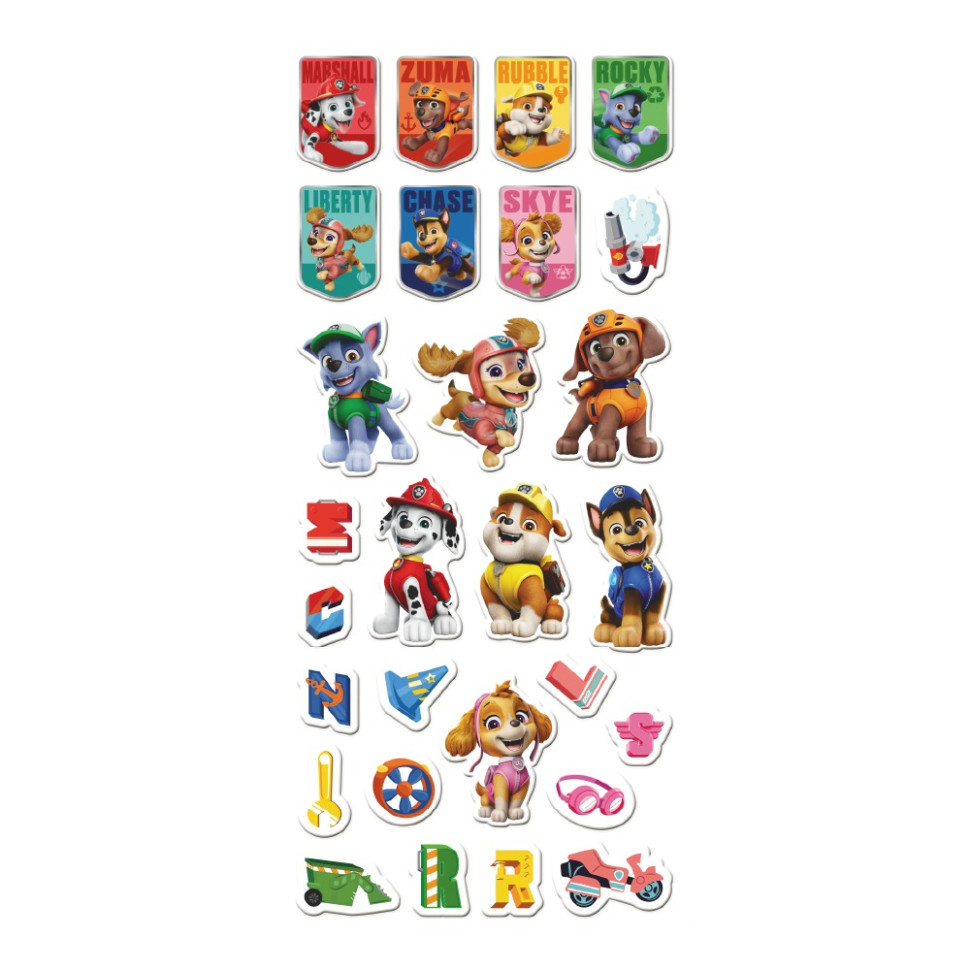 Детский набор 3D-наклеек 