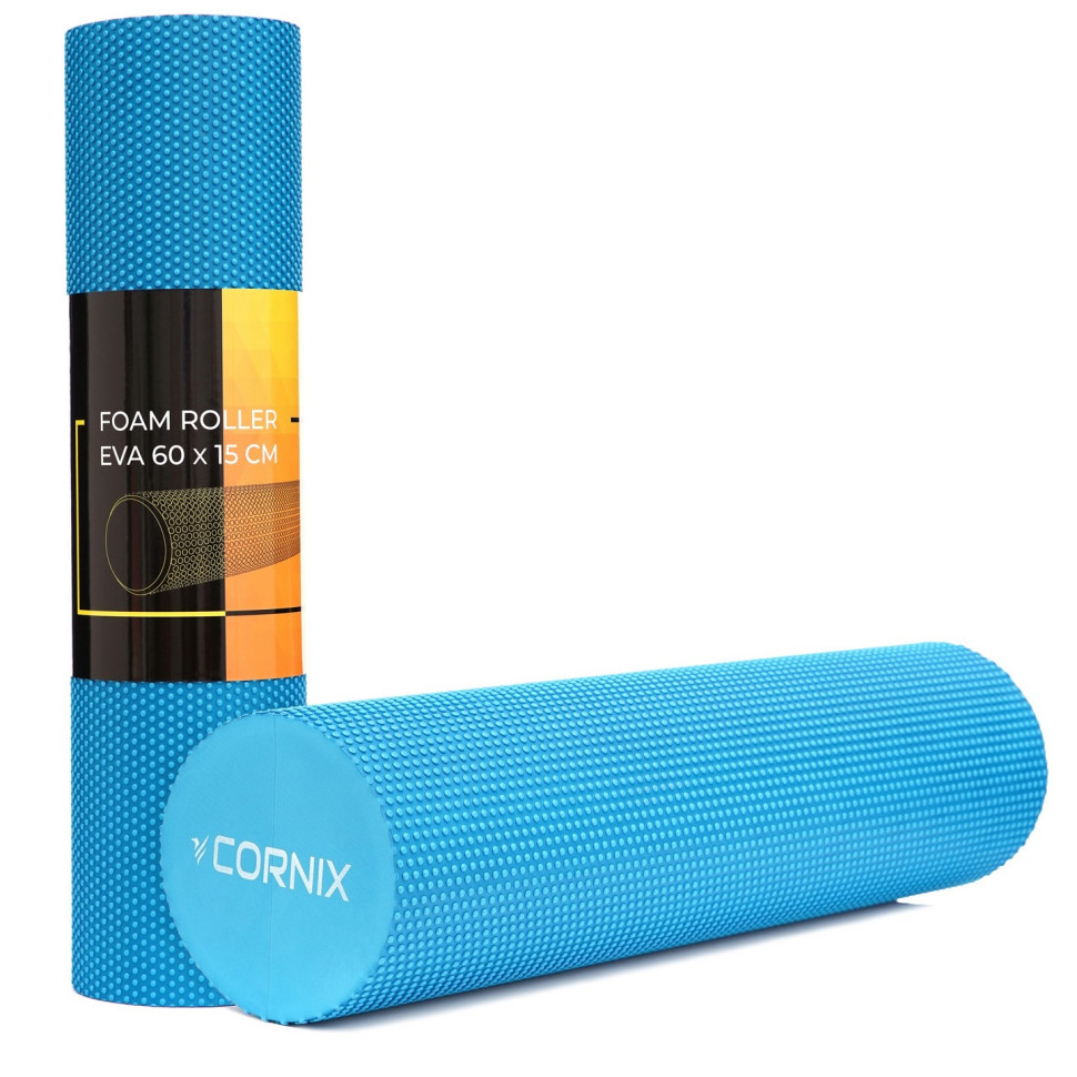 Массажный ролик (валик, роллер) Cornix XR-0311 Blue 60 x 15 см