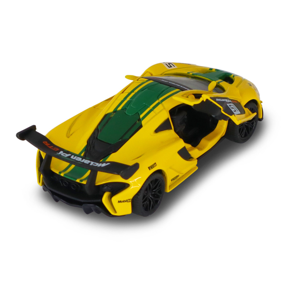 Дитяча автомодель McLaren P1 TechnoDrive 250946MLP1YW жовтий, 1:43