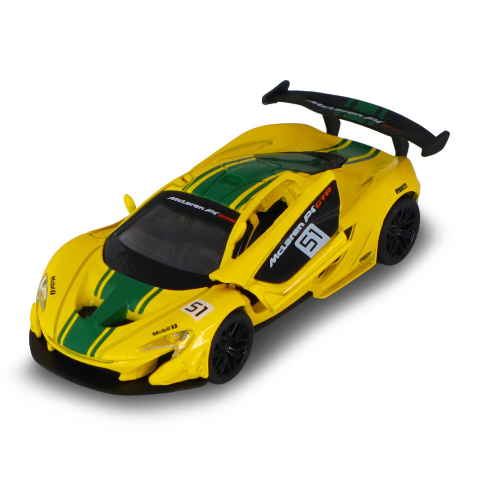 Дитяча автомодель McLaren P1 TechnoDrive 250946MLP1YW жовтий, 1:43