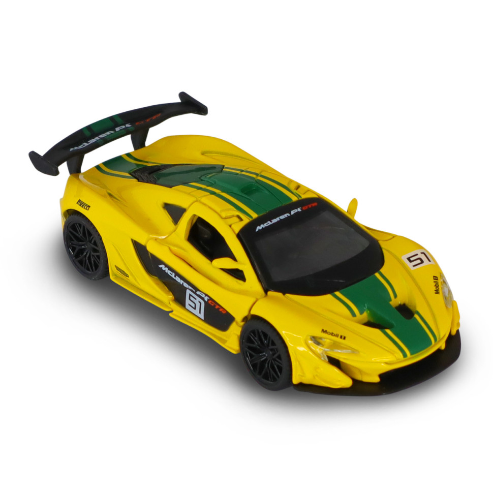 Дитяча автомодель McLaren P1 TechnoDrive 250946MLP1YW жовтий, 1:43