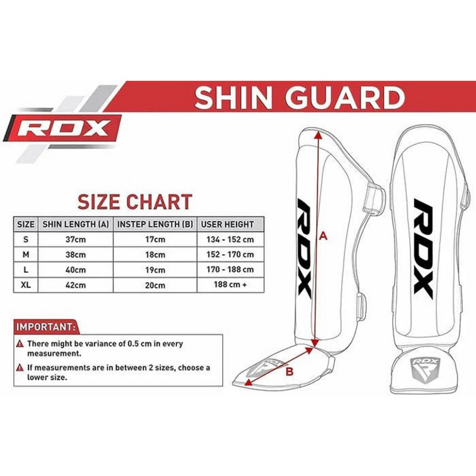 Захист гомілки та стопи T1 RDX Inc Limited SGR-T1R-S, розмір S