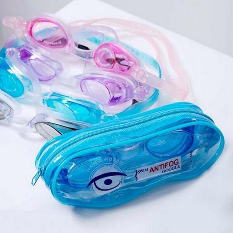 Очки для плавания Swim Goggles Newt NE-PL-600-BG прозрачно-серые