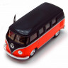 Автобус игрушечный Volkswagen T2 BUS Kinsmart KT5376W инерционная