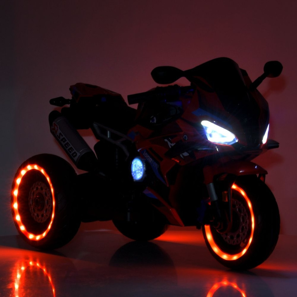 Детский электромобиль Мотоцикл Bambi Racer M 6143EL-3 до 30 кг