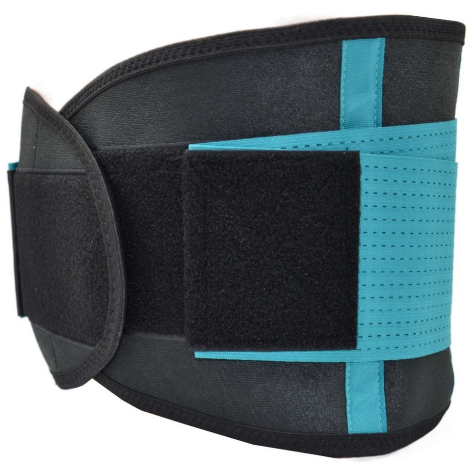 Пояс компресійний MFA-277 Slimming belt MadMax MFA-277-TRQ_L Black, L