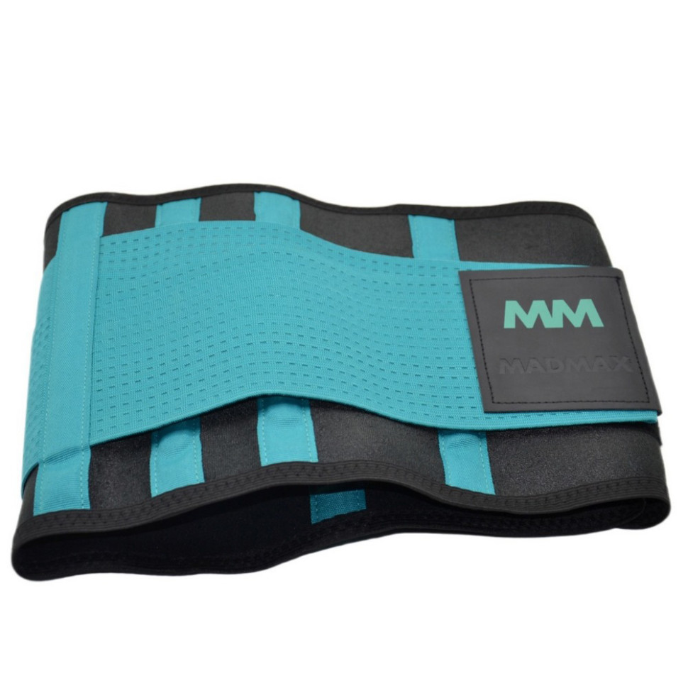 Пояс компресійний MFA-277 Slimming belt MadMax MFA-277-TRQ_L Black, L