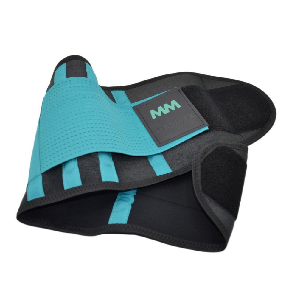 Пояс компресійний MFA-277 Slimming belt MadMax MFA-277-TRQ_L Black, L