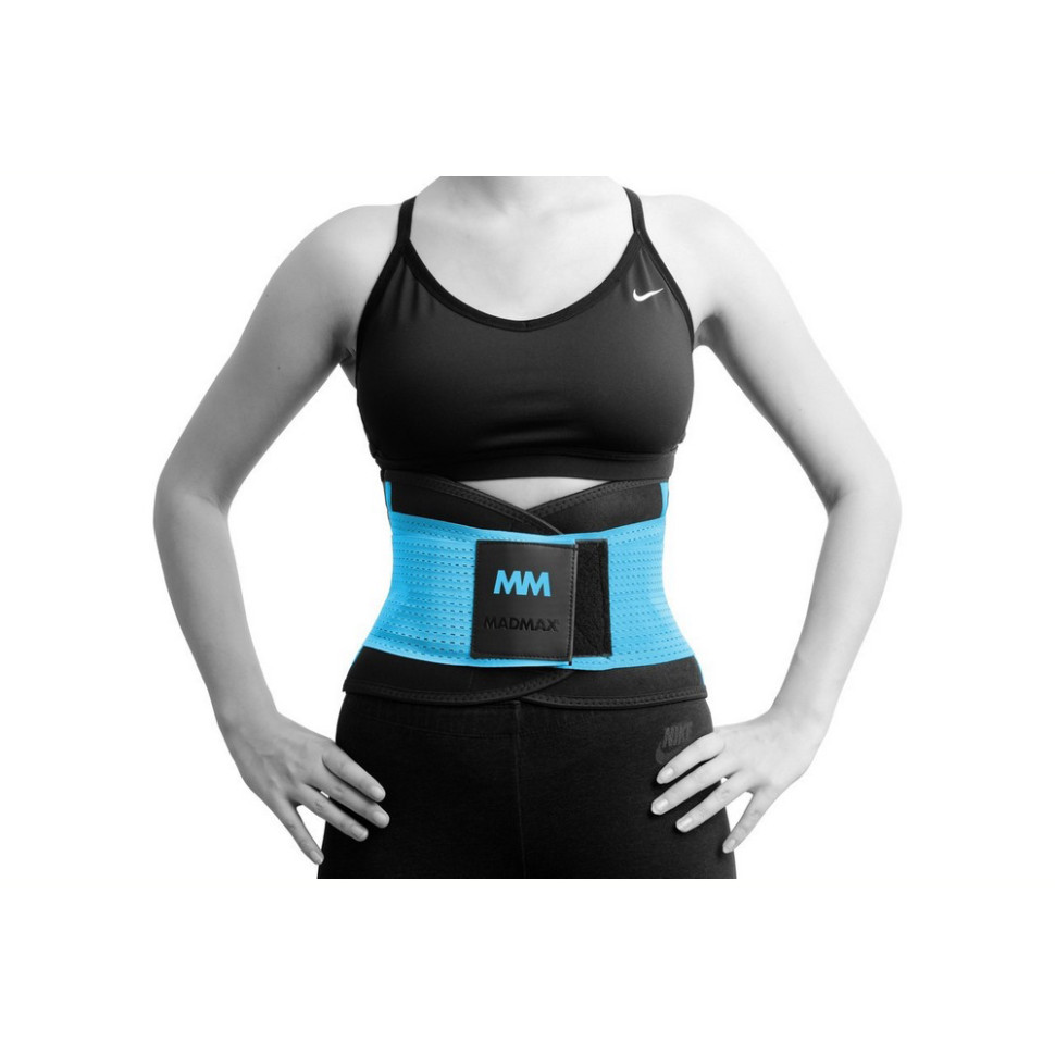Пояс компресійний MFA-277 Slimming belt MadMax MFA-277-TRQ_L Black, L