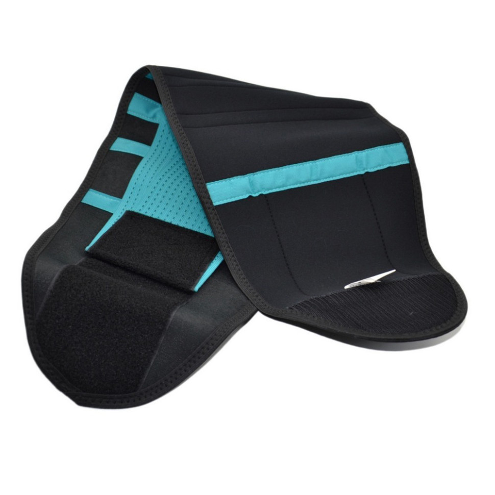 Пояс компресійний MFA-277 Slimming belt MadMax MFA-277-TRQ_L Black, L