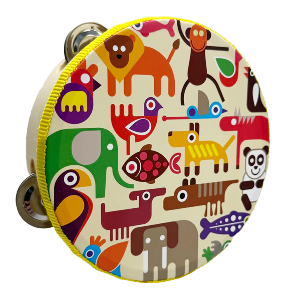 Деревянная игрушка Бубен