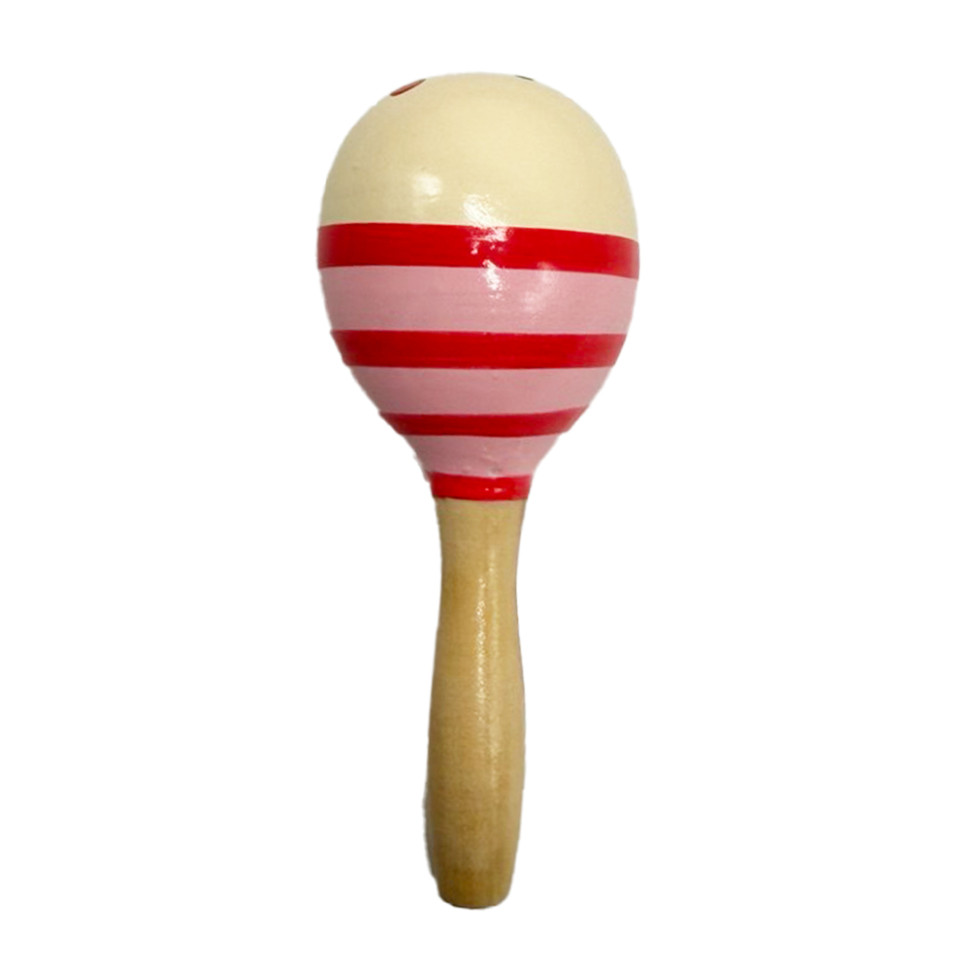 Дитяча дерев'яна іграшка Маракас Bambi MD 0361-2 розмір 12,5 см