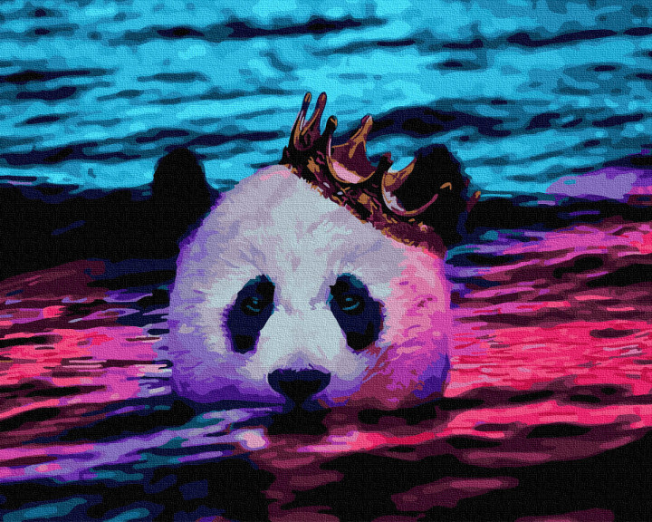 Картина за номерами. Rainbow Art "Велика панда" GX35780-RA по цене 240 грн.