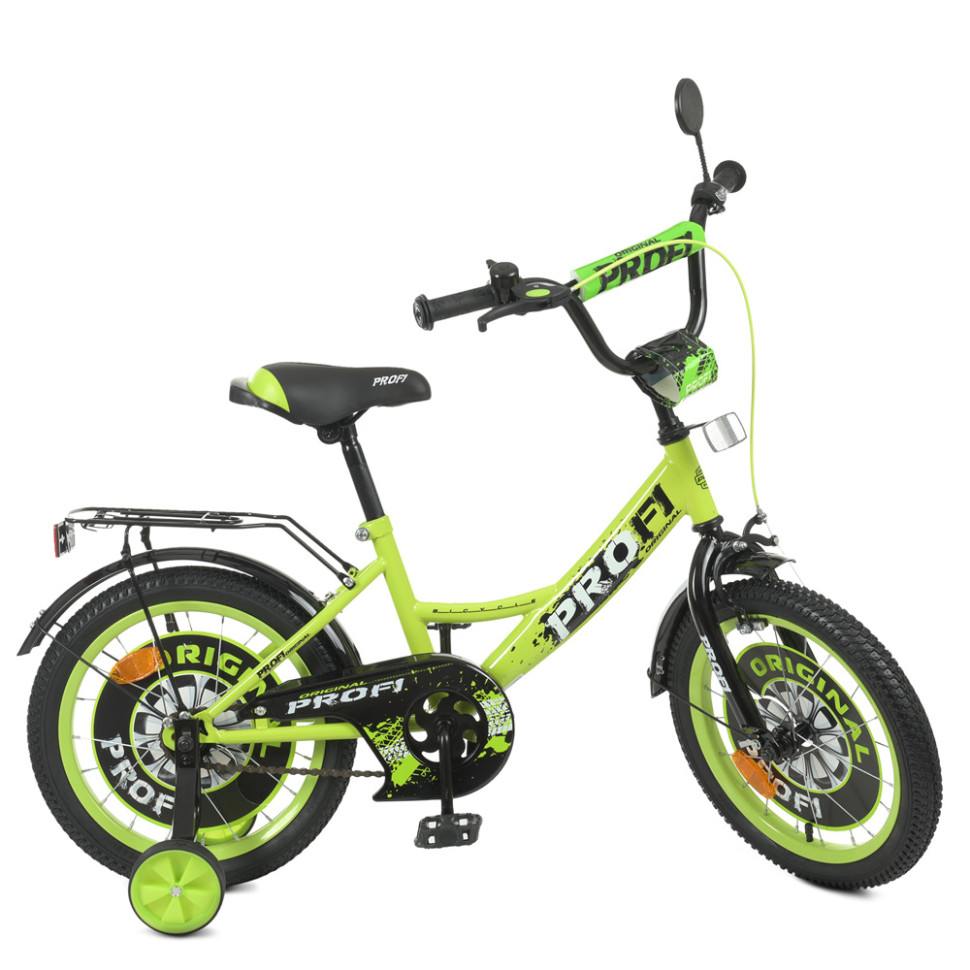 Велосипед дитячий PROF1 Y1642 16 дюймів, салатовий по цене 3 572 грн.