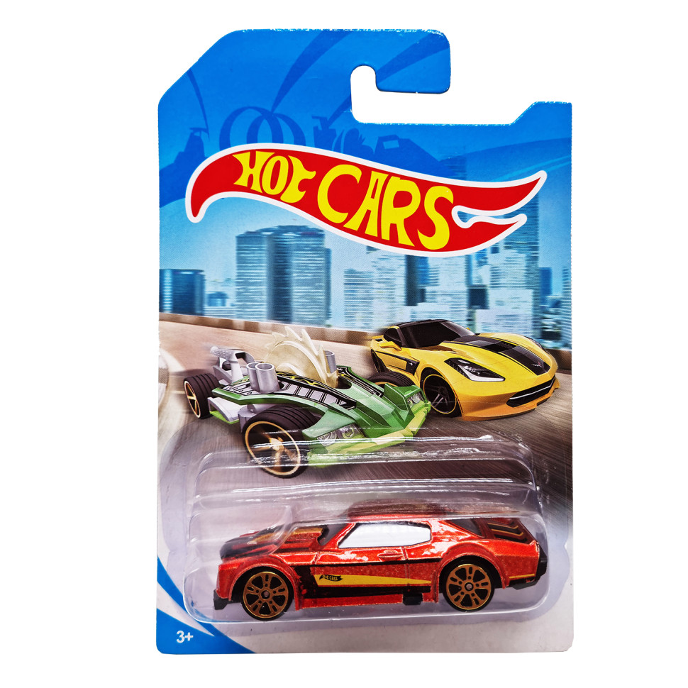Машинка игровая металлическая Hot cars Bambi 324-16 масштаб 1:64