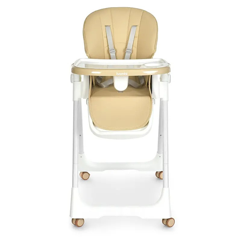 Стул для кормления Bambi M 5673 Beige, до 30 кг, бежевый