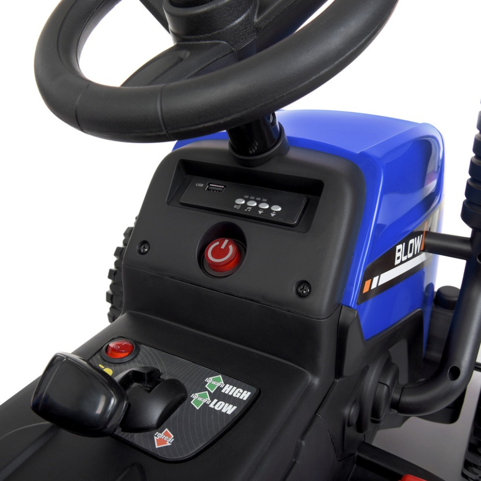 Дитячий електромобіль Трактор Bambi Racer M 4479EBLR-4 до 30 кг