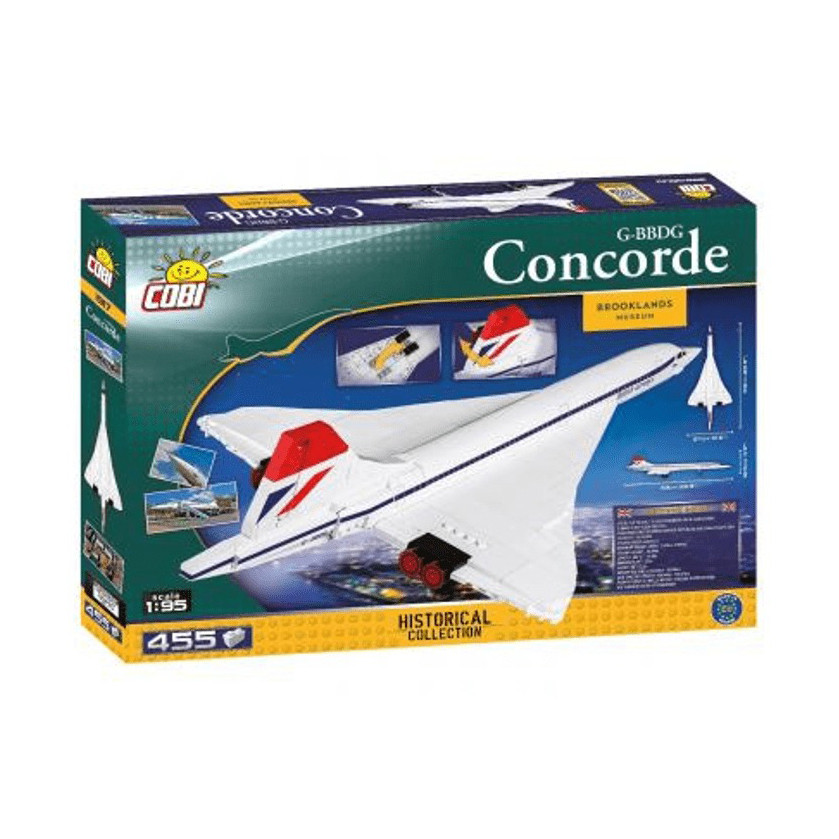 Конструктор Самолет Конкорд COBI COBI-1917, 455 деталей 1:95