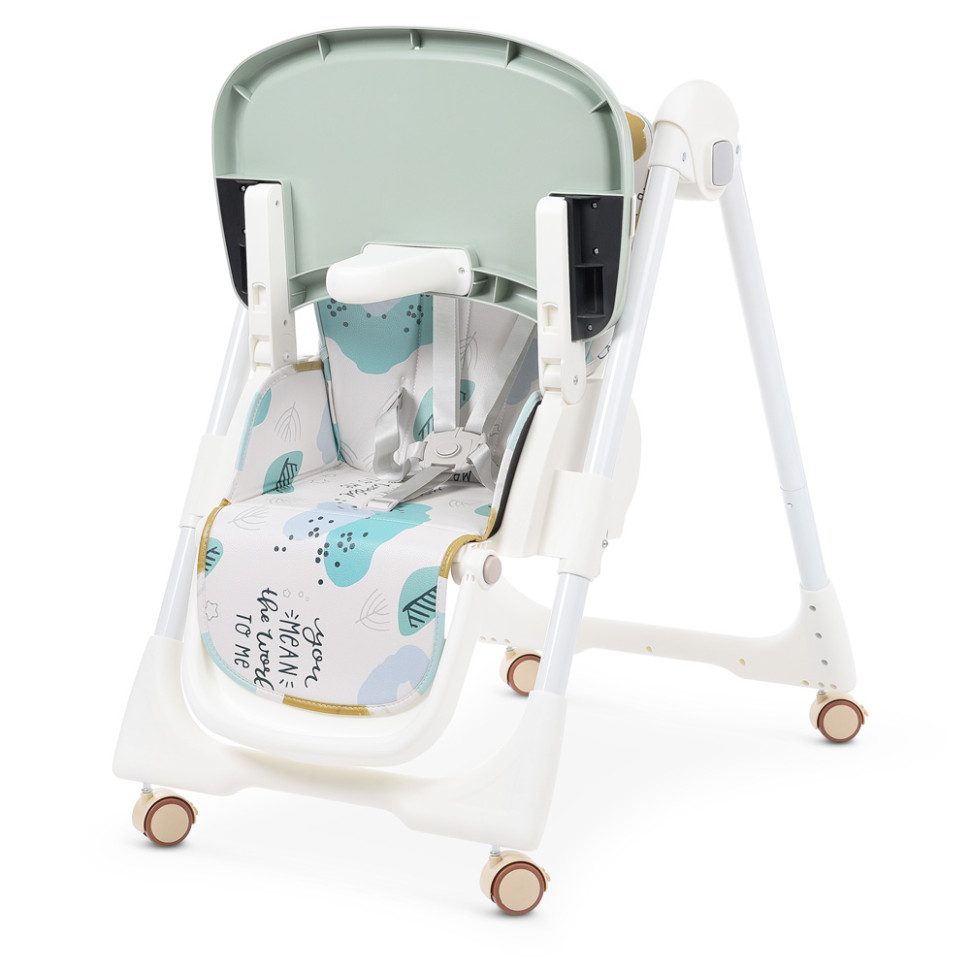 Детский стульчик для кормления Bambi M 5673-12 на колесиках