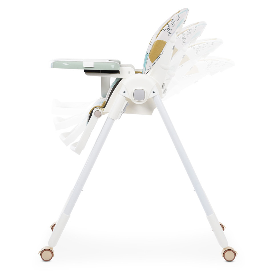 Детский стульчик для кормления Bambi M 5673-12 на колесиках