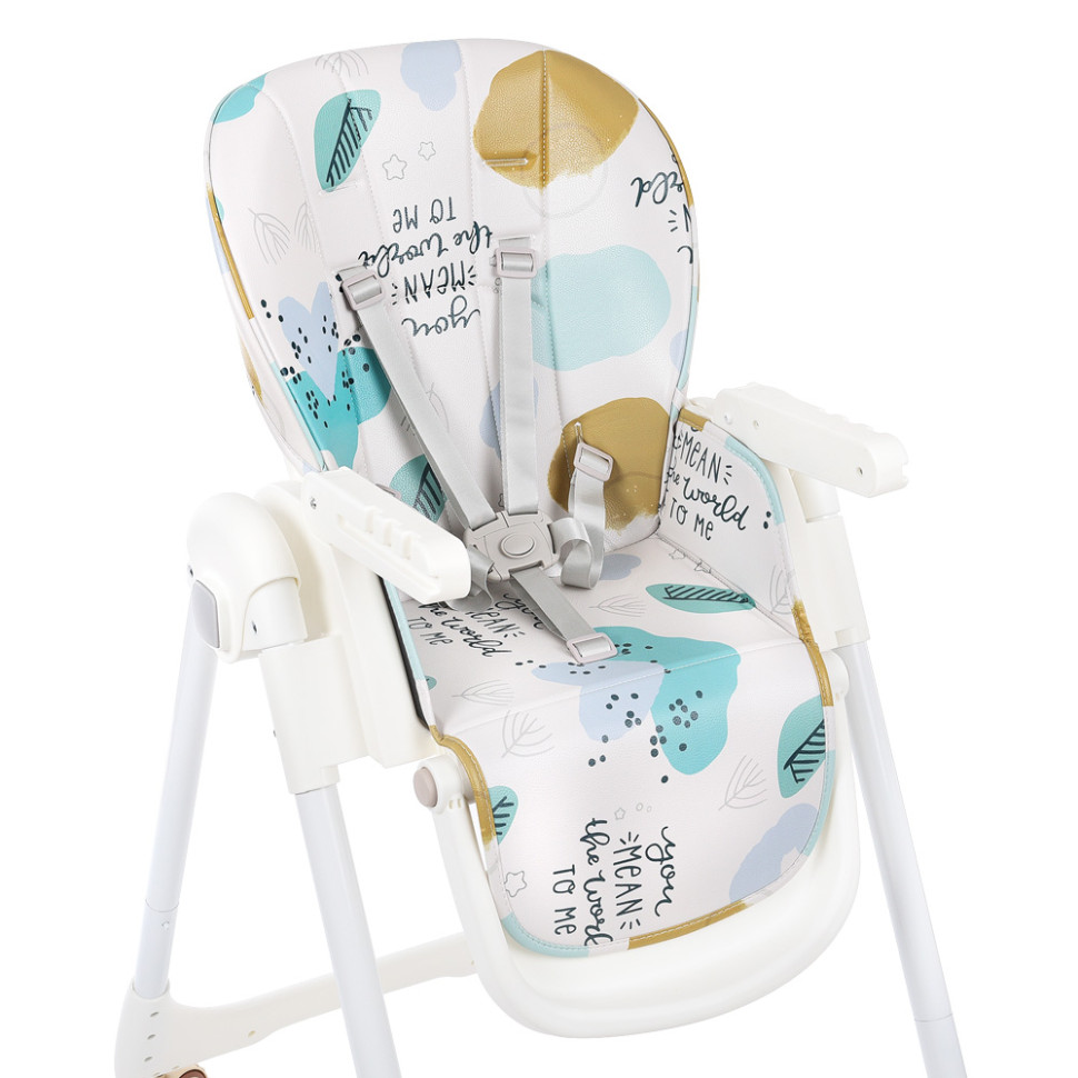 Детский стульчик для кормления Bambi M 5673-12 на колесиках