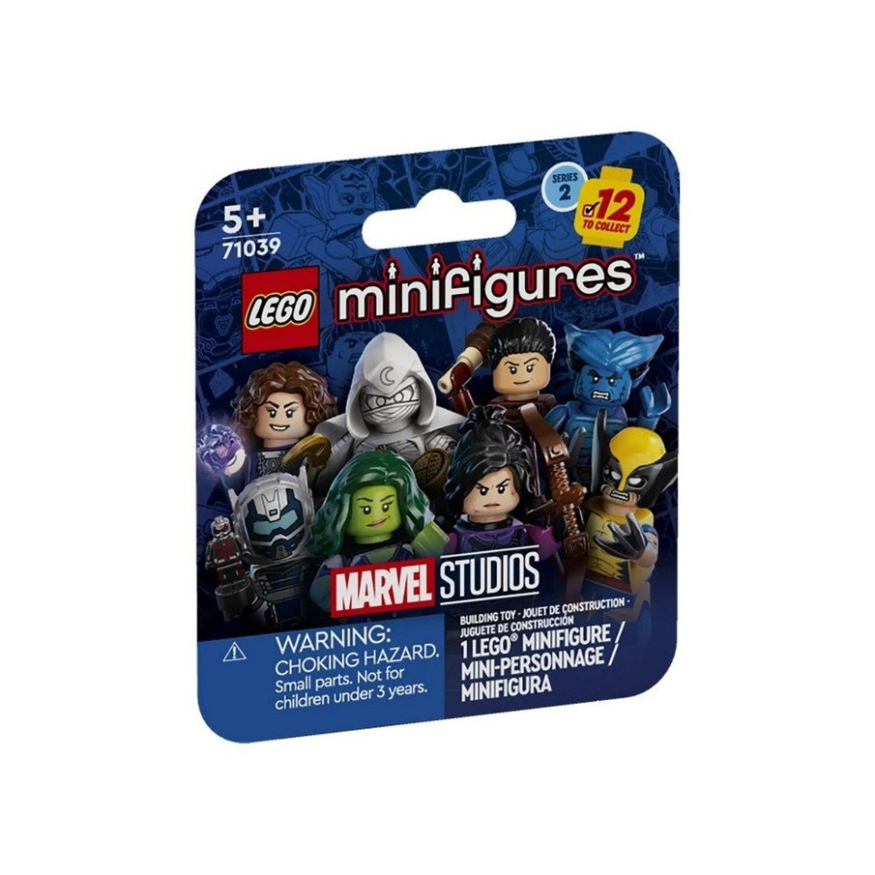 Конструктор «Минифигурки Marvel-IP2-2023» LEGO 71039, 10 деталей