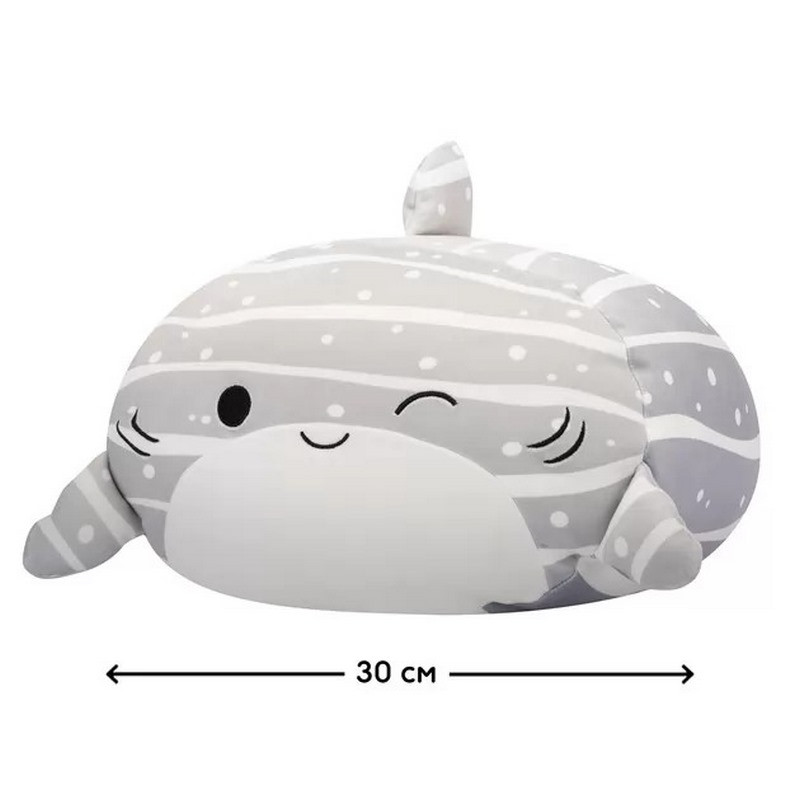 М'яка іграшка КИТОВА АКУЛА САЧІ Squishmallows SQCR06550, 30 см