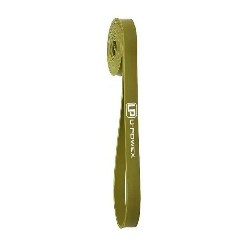 Еспандер-петля (гумка для фітнесу і кроссфіту) U-POWEX UP_1064 (16-39 kg) Olive