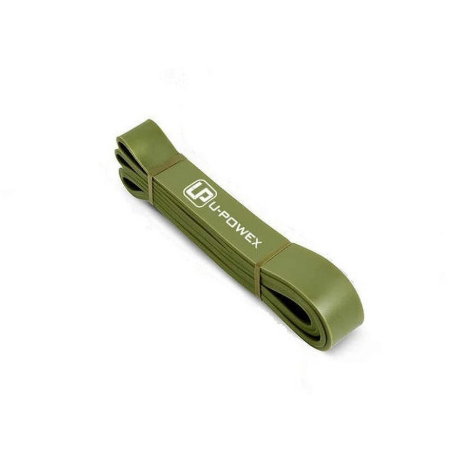 Еспандер-петля (гумка для фітнесу і кроссфіту) U-POWEX UP_1064 (16-39 kg) Olive