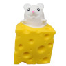 Дитяча іграшка тянучка-антистрес «Мишка в сирі» Bambi С-05