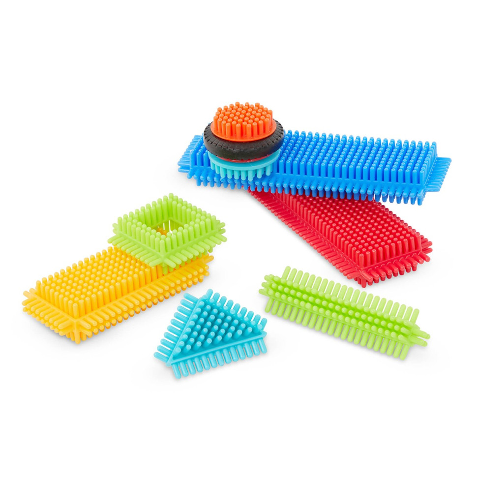 Конструктор серії Bristle Blocks - БУДІВЕЛЬНИК Battat Lite BT3099Z 36 деталей