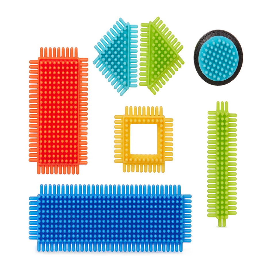 Конструктор серії Bristle Blocks - БУДІВЕЛЬНИК Battat Lite BT3099Z 36 деталей
