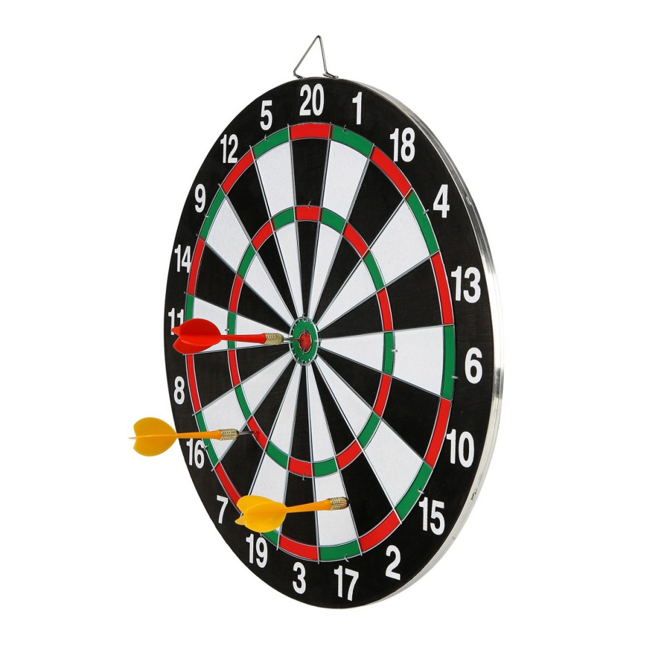 Дартс классический Dartboard Game 2 в 1 Cornix XR-0392, 2 комплекта дротиков