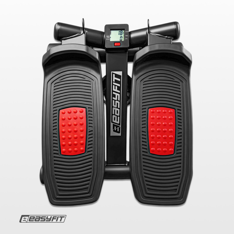 Степпер поворотний Pace-B EasyFit EF-0561-BK, з еспандерами, до 100 кг