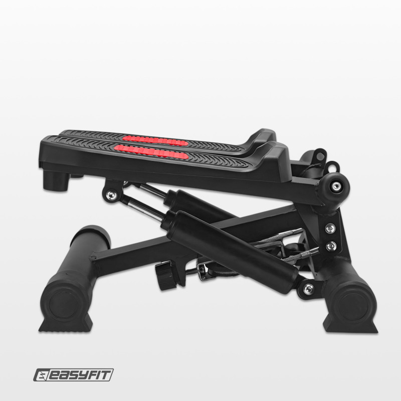 Степпер поворотний Pace-B EasyFit EF-0561-BK, з еспандерами, до 100 кг