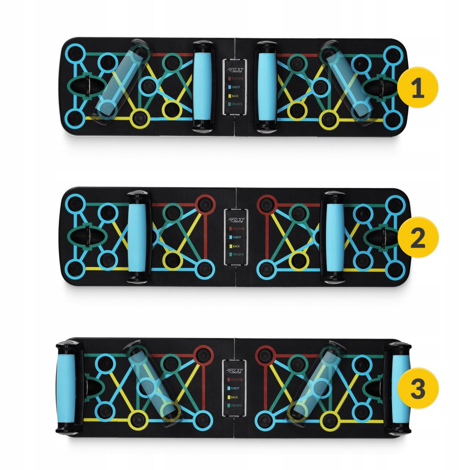 Упори для віджимань зі змінним хватом Push-up Board 4FIZJO P-5907739312785