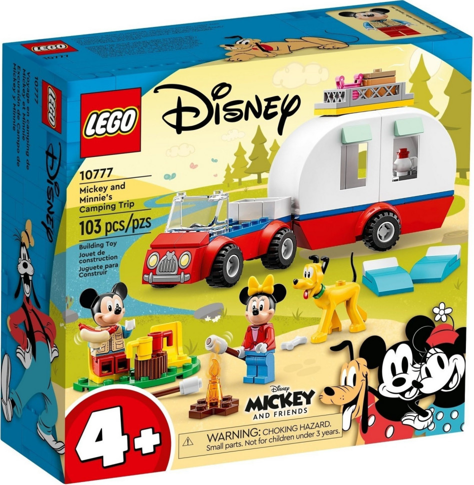 Конструктор LEGO Mickey and Friends Туристический поход Микки Маус и Минни Маус 10777