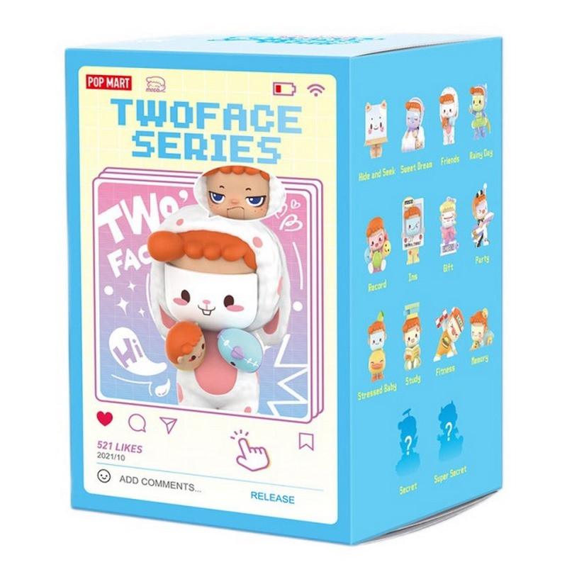 Іграшка-сюрприз з колекційною фігуркою Migo POP MART MGTF-01 серія Twoface