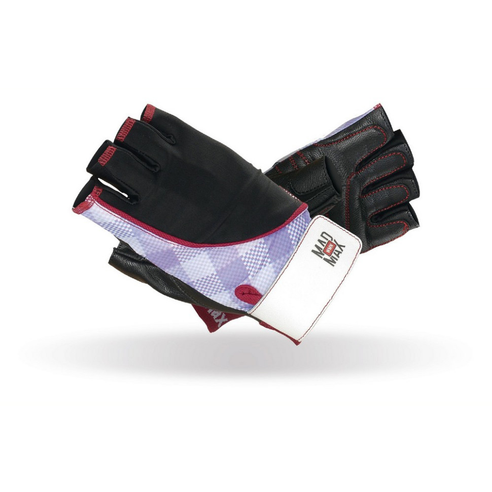 Рукавички для фітнесу MFG-911 Nine-eleven MadMax MFG-911-PEP_L Black, L